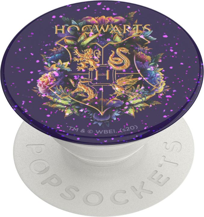 Produktbild PopSockets PopGrip Premium Glitter Hogwarts Floral