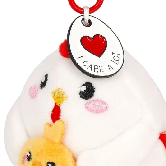 Actual product image Legami Plüsch-Schlüsselanhänger - Super Soft! - Tiny - Hen