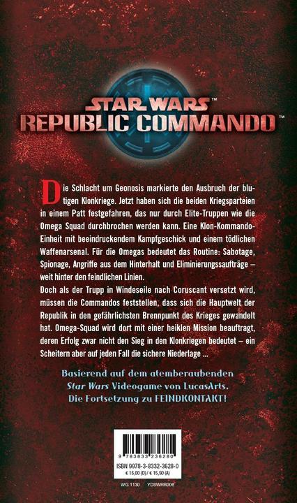 Immagine prodotto Panini Star Wars: Republic Commando - Triple Zero (Tedesco, Travsa Karen, Jan Dinter, 2018)