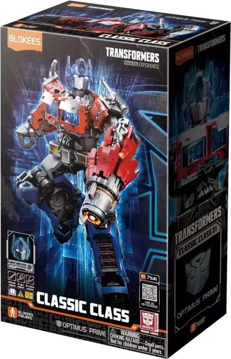 Actual product image Blokees Transformers Plastic Model Classic Class 01 Optimus Prime 25 cm