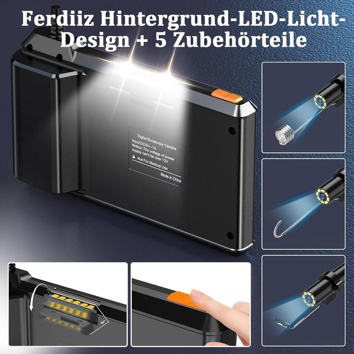 Actual product image Ferdiiz Endoscope camera P430-10M