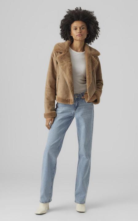Actual product image Vero Moda VMPEGGY FAUX SUEDE JACKET BOOS Jacket (XL)