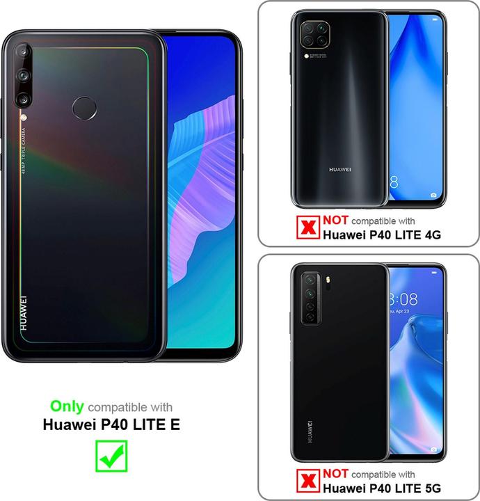 Productafbeelding Cadorabo Boek Onzichtbare Magneethoes (Huawei P40 Lite E)