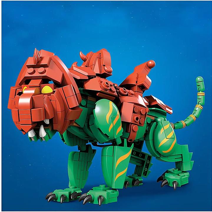 Actual product image Mega Construx Motu Origins Battle Cat