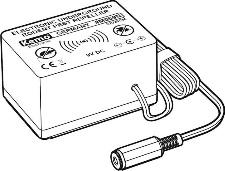 Actual product image Kemo Vole spreader vibration U