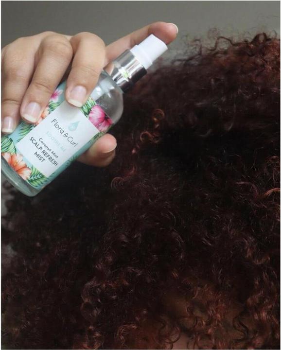 Actual product image Flora & Curl SOOTHE ME coconut mint scalp refresh mist 100 ml (100 ml)