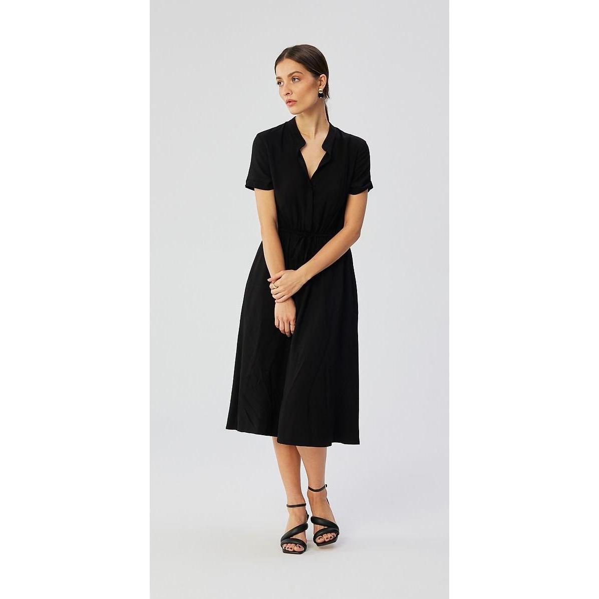 Stylove, Kleider, Alltagskleid, Schwarz, (S)