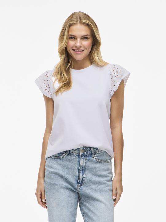 Image du produit Vila Rundhals Oberteil mit kurzen Ärmeln (S)