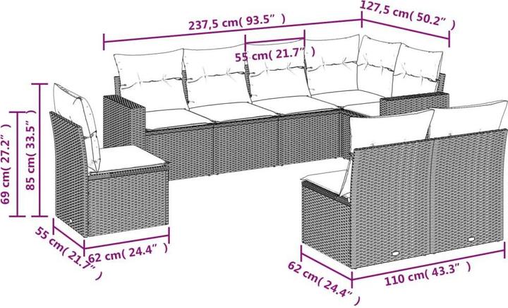 Produktbild vidaXL Uriel
