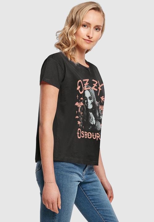 Produktbild Merchcode Ladies Ozzy Osbourne - Pink Bat Box Tee - 195279 (M)