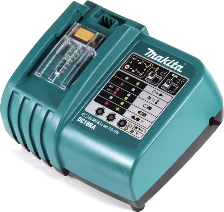 Produktbild Makita DC 18 RA Ladegerät 7,2 - 18 V für Ni-MH und Li-Ion (18 V)