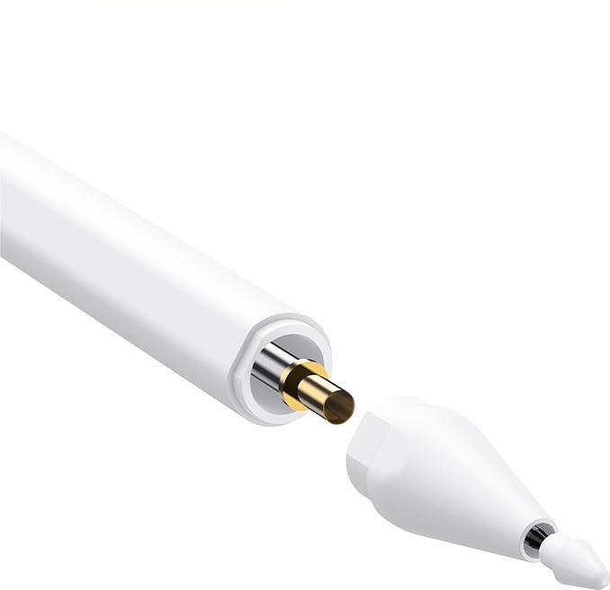Actual product image Baseus Smooth Writing 2 Stylus Lite with LED indicator (white)