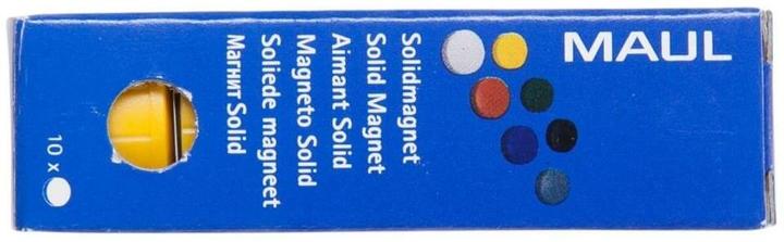 Produktbild Maul Magnet solid 24mm 0,6kg Kunststoff gelb 10 St./Pack. (10 x)