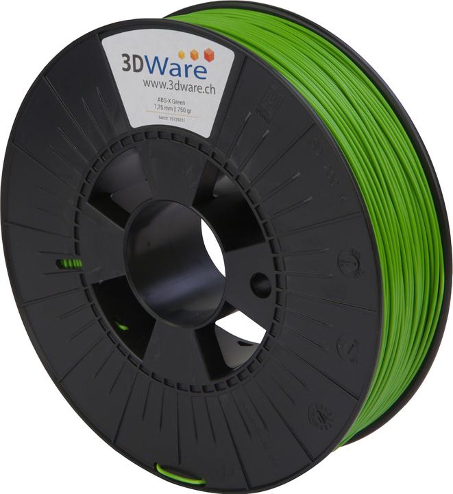 Dutch Filaments Filament (ABS-X, 1.75 mm, 750 g, Grün)