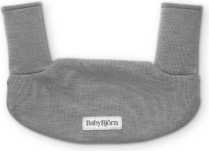 Produktbild BabyBjörn Lätzchen für Harmony, Jersey, hellgrau
