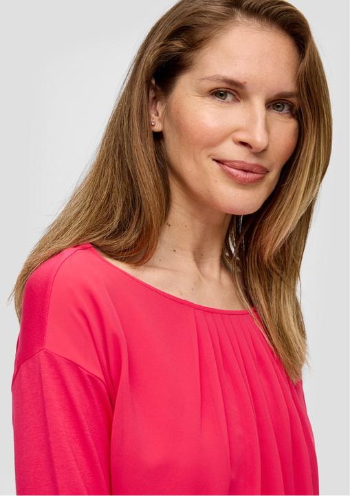 Produktbild s.Oliver T-Shirt Bluse aus Chiffon (34)
