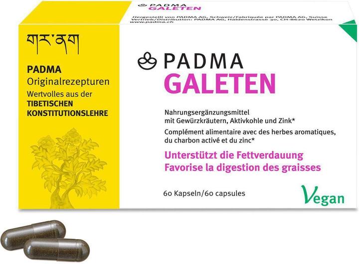 Immagine prodotto Padma Galette (60 Pezzo/i, Pillole, 54 g)