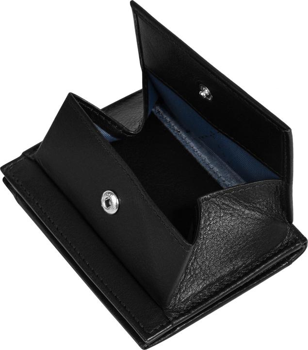 Actual product image Bugatti Secure Slim - RFID credit card holder with Viennese coin pocket Nappa