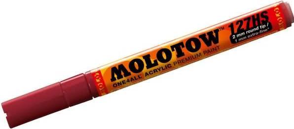 Actual product image Molotow Felt-tip pen One4all 127HS burgundy 086, round tip (Burgundy, 2 mm, 1 x)