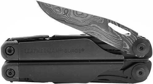 Produktbild Leatherman Surge Black Ninja Edition - Damascus (21 Funktionen)