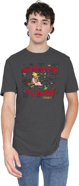 Produktbild Goblins Took My Brother TShirt meliert (M)