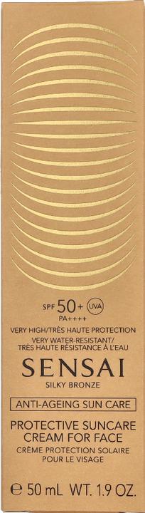 Produktbild Sensai Silky Bronze Protective Suncare Cream For Face (Sonnencreme Gesicht, SPF 50, 50 ml, 0.05 g)
