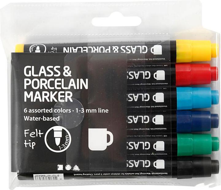 Actual product image Creativ Company Glass & Porcelain Marker (31651) (6x)