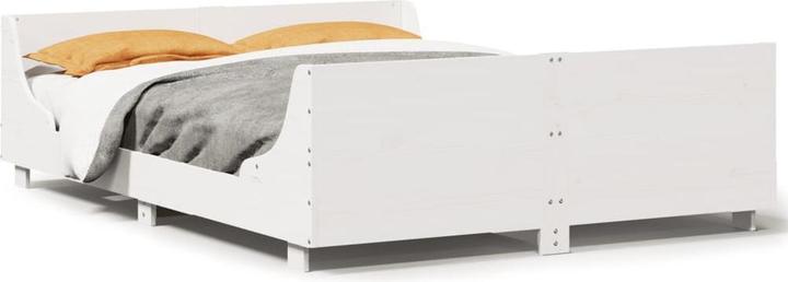 Produktbild vidaXL Bett mit Kopfteil Kiefer (180 x 200 cm)