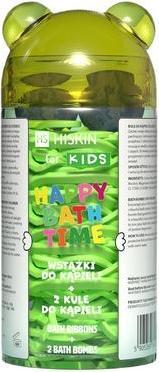 Hiskin Kids Happy Bath Time Set With Bath Bombs And 2 Bath Balls (Badekugeln)