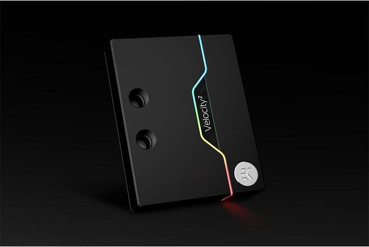 Actual product image EKWB EK-Quantum Velocity² D-RGB - AM4 Nickel + Acetal
