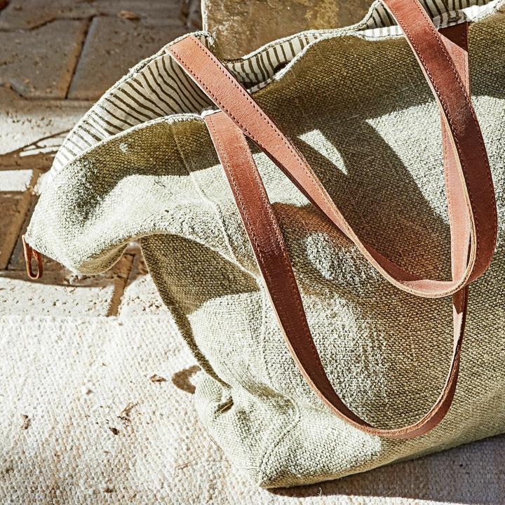 Immagine prodotto Loberon Borsa Soleil verde/marrone