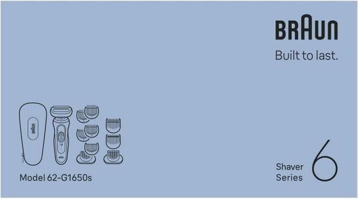 Produktbild Braun Series 6 62-G1650s