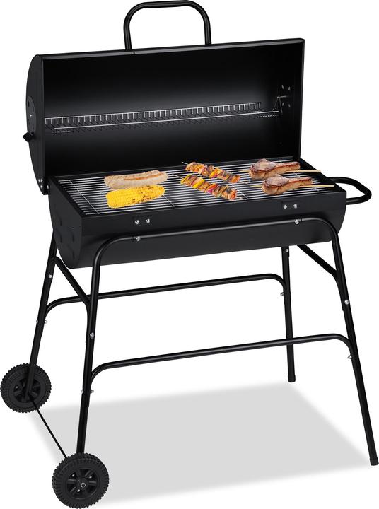 Actual product image Relaxdays Holzkohlegrill (71 cm)