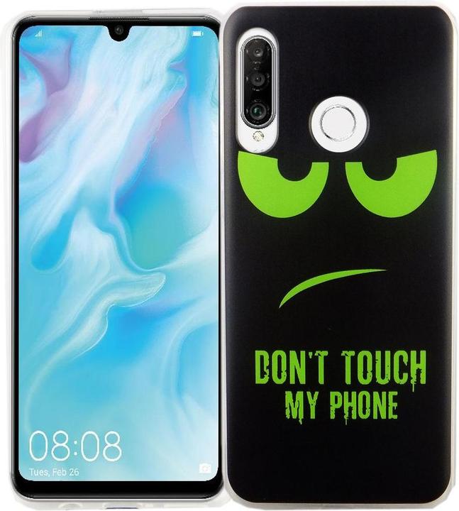 Produktbild König Design Huawei P30 lite New Edition Hülle Case Handy Schutz Tasche Schutzhülle Schwarz (Huawei P30 Lite New Edition)