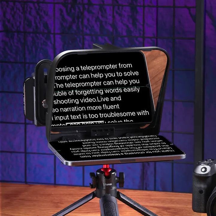 Productafbeelding Ulanzi RT02 Opvouwbare Teleprompter (Teleprompter)