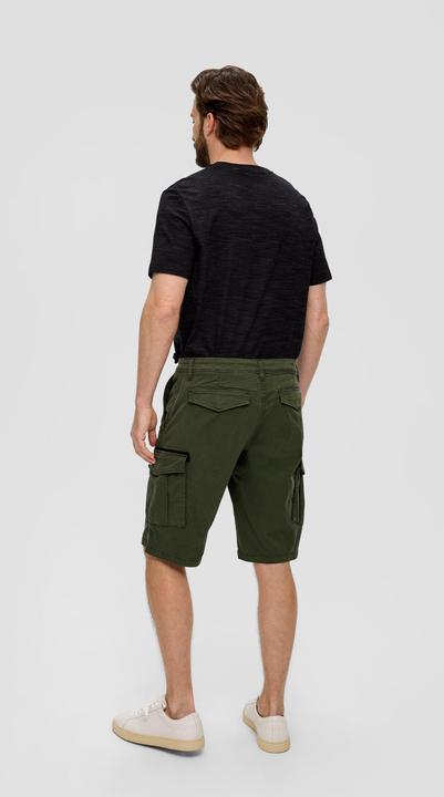 Actual product image S.Oliver Bermuda Relaxed: Cargo-Bermuda mit Garment Dye (30)