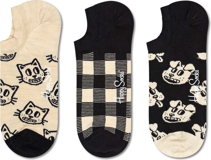 Actual product image Happy Socks Pets No Show (pack of 3, 36 - 40)