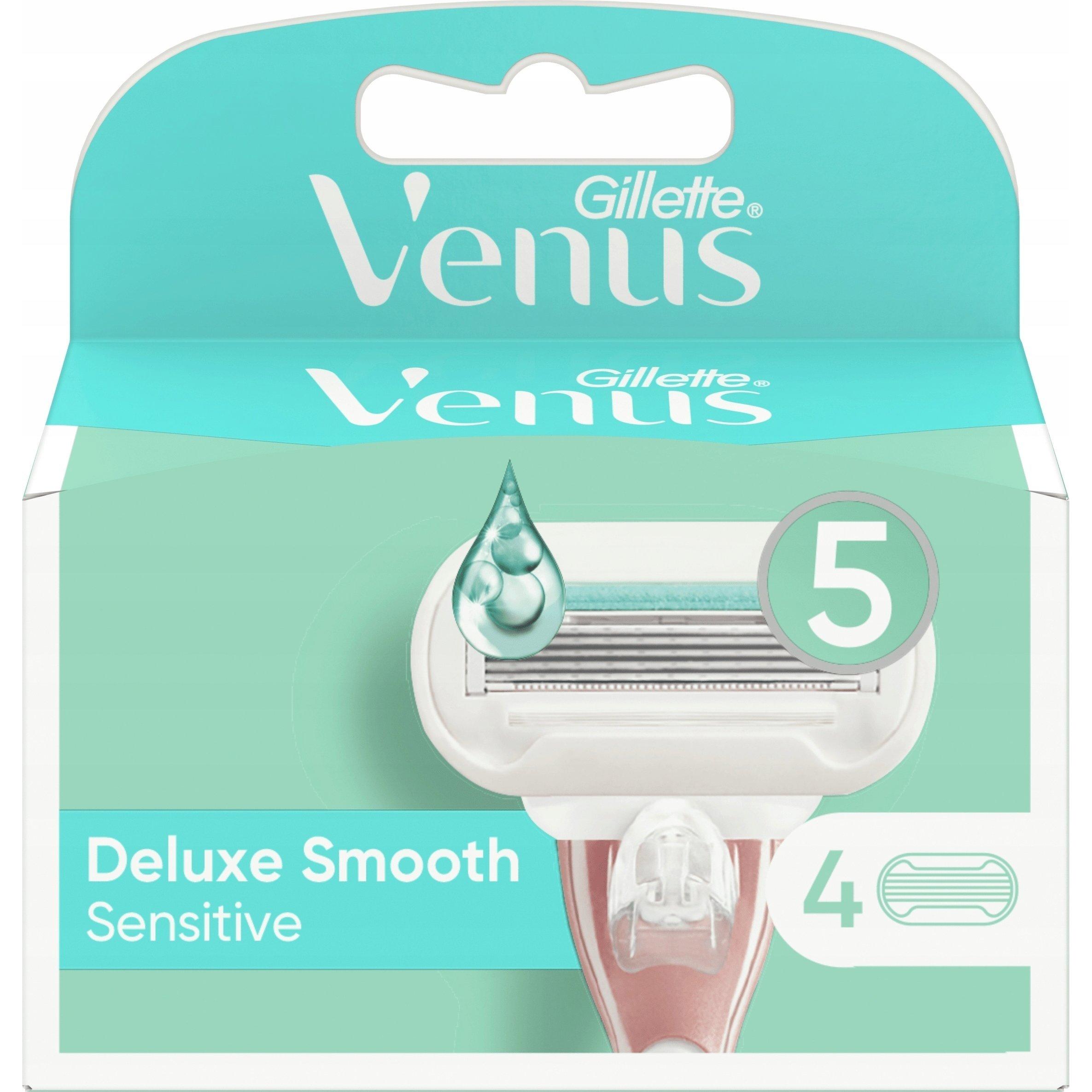 Gillette Venus, Lametta, Gillette - Venus Embrace Sensitive (4 pezzi) - Testina di ricambio (L) (4 x)