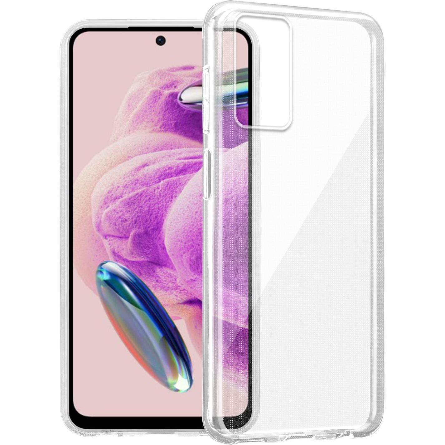Cadorabo Hülle für Redmi Note 12S Ultra Slim Silikon Schutz TPU Case (Xiaomi Redmi Note 12S), Smartphone Hülle, Transpar...