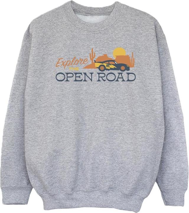 Actual product image Disney Girls Cars Explore The Open Road Sweatshirt (116)