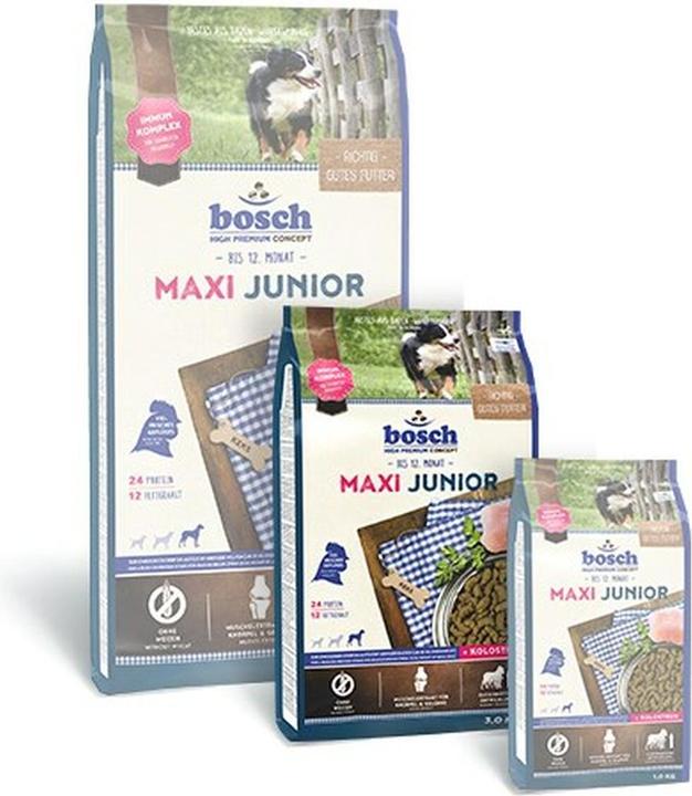 Actual product image Bosch Petfood Maxi Junior (Junior, 1 pcs., 3000 g)