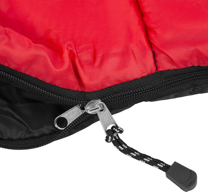 Produktbild Nils CAMP NC2012 sleeping bag Black and red (190 cm)