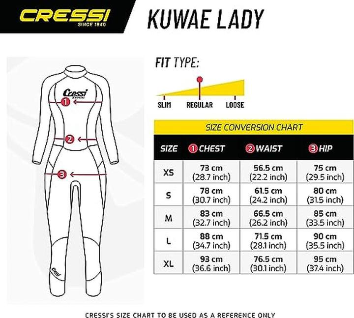 Actual product image Cressi Kuwae (2 mm, XS)