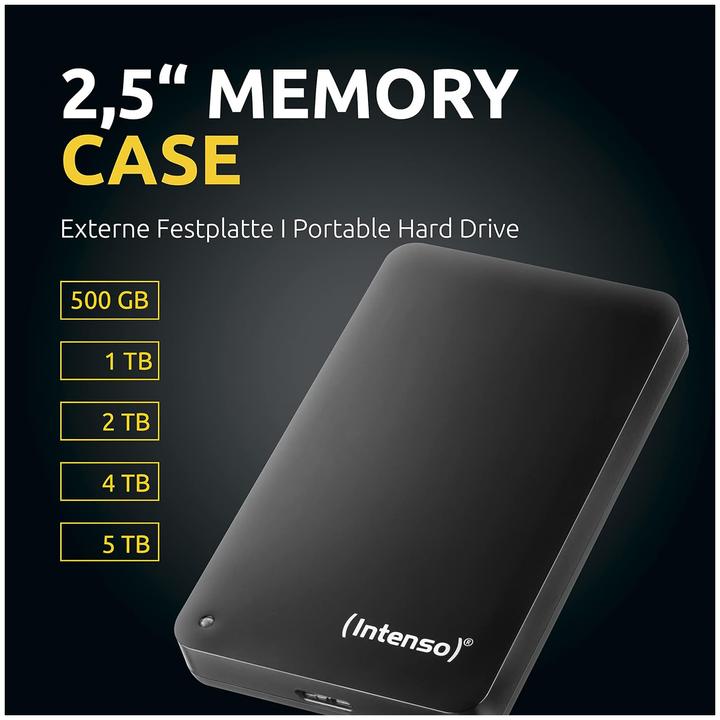 Actual product image Intenso memory case (1 TB)