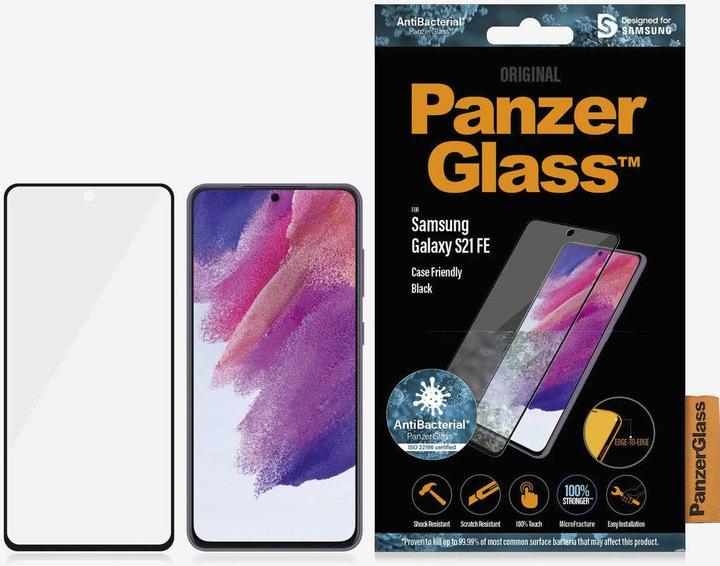 Actual product image PanzerGlass Case Friendly (1 Piece, Samsung Galaxy S21 FE)