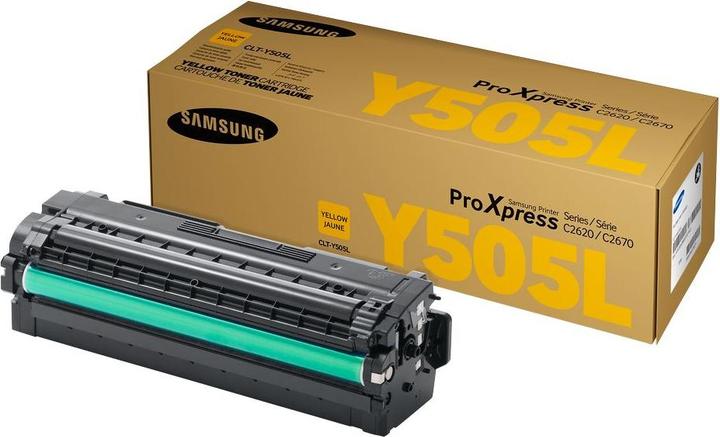 Actual product image Samsung Clt-Y505l (Y)