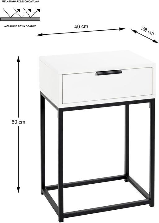 Actual product image HAKU Möbel Konsole (40 x 28 x 60 cm)