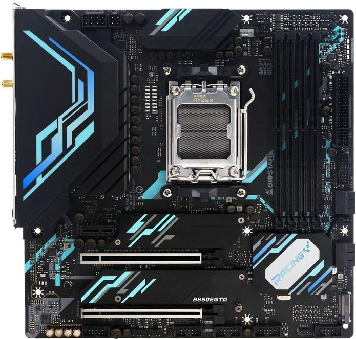 Produktbild Biostar MB B650EGTQ (B650E,AM5,mATX,DDR5,AMD) (AM5, AMD B650, mATX)