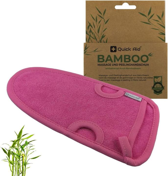 Quick Aid Gant de massage et d'exfoliation