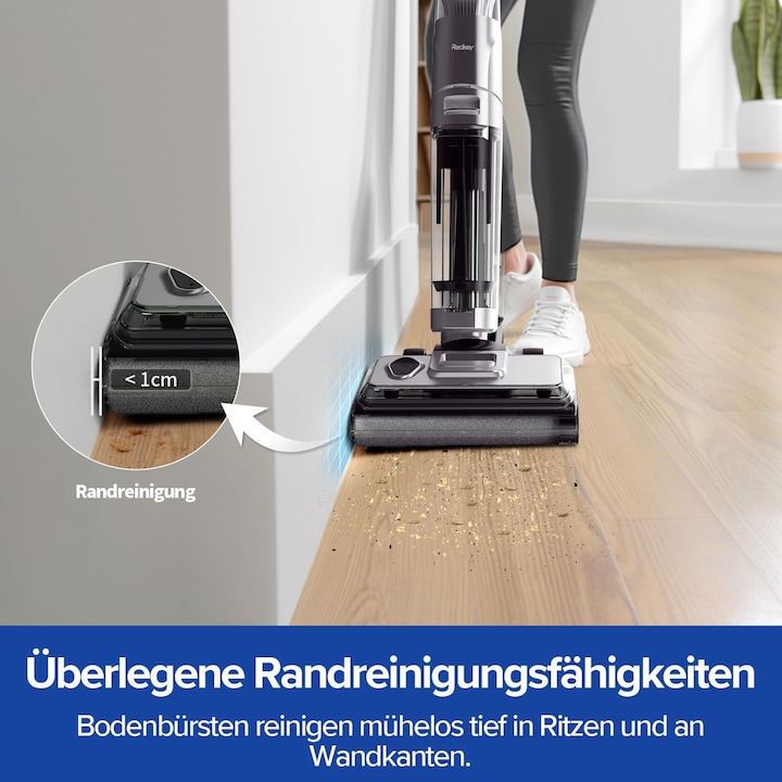 Produktbild Redkey W13 Nass Trockensauger mit Selbstreinigung & Selbsttrocknend, 200W, 17.5 kPa